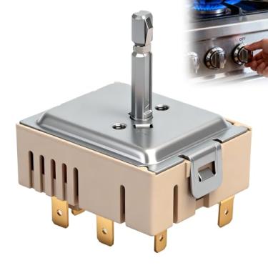 Imagem de Substituição do interruptor infinito do queimador de alcance DG44-01006B, compatível com os modelos Samsung de fogão elétrico e a gás AP6037530, PS11771631, EAP11771631, PD00035203