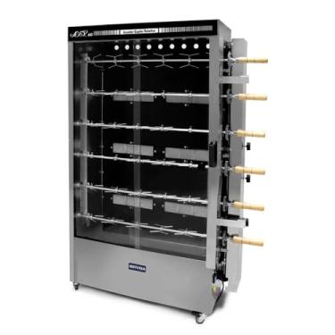 Imagem de Assador de Frango Rotativo a Gás Metvisa 60kg 127V ASER.60