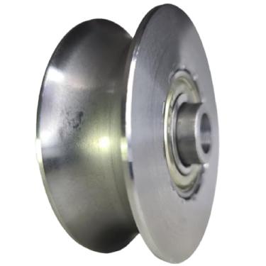 Imagem de Roldana De Portão 4 Em (u) C/Rolamento