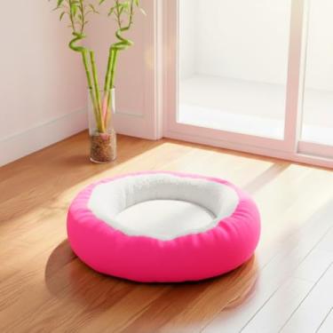 Imagem de Cama Pet Grande，Cama para Gatos Toca， ConfortáVel e LaváVel，Adequado para Gatos e CãEs Dormirem Dentro de Casa(Pink)