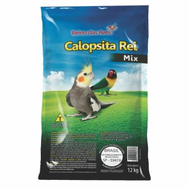 Imagem de REINO DAS AVES CALOPSITA REI MIX SEMENTES 12KG - UN