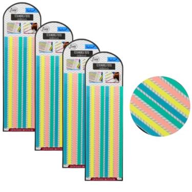 Imagem de Cartelas 160/320/480/640 Marcadores De Página Fitas Notas Adesivas Stick Adesivo para caderno livro anotações (4)