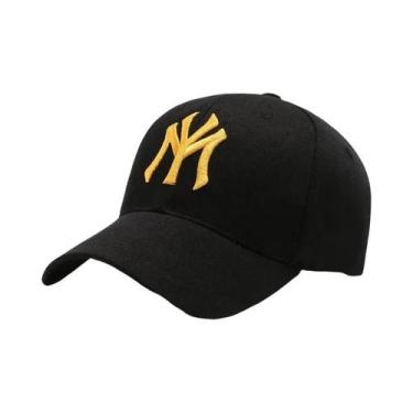 Imagem de Boné Snapback Unissex Ajustável com Letras Bordadas - Chapéu de Sol em