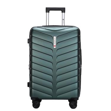 Imagem de Mala Travelux Titlis Grande 32 Kg Verde - Expansível e Cadeado TSA