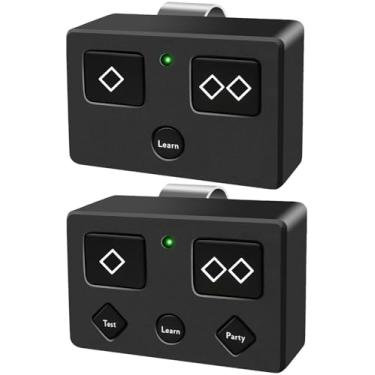 Imagem de Transmissor remoto para controle fantasma, AXP1 AXS1 Ghost Gate Opener, transmissor remoto de 5 ou 3 botões para abridores automáticos de portão, modo festa, para sistemas de abridor de controle Ghost