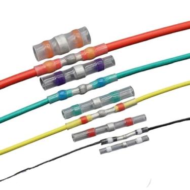 Imagem de Conectores de fio de vedação de solda à prova d'água, terminais de cabo elétrico, tubo termorretrátil, kit de emenda de extremidade elétrica (13.250 peças)