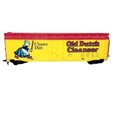 Imagem de Vagão de Trem Ferrorama Vintage TYCO – Old Dutch Cleanser “Chases Dirt” – 50' Box Car 365G