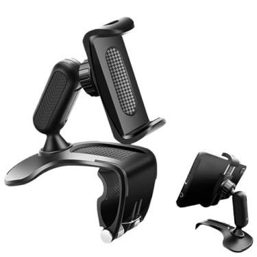 Imagem de Suporte de telefone para painel – Suporte de carro para celular no painel, suporte de rotação 360 para a maioria dos smartphones, mulheres, homens, SUV, trailer, caminhão, veículo, viagens automotivas