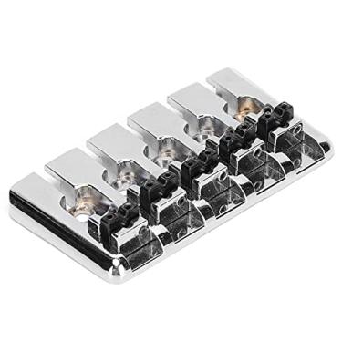 Imagem de Matybobe 5 cordas ponte baixo guitarra metal cauda dura sela acessórios de música para baixistas elétricos