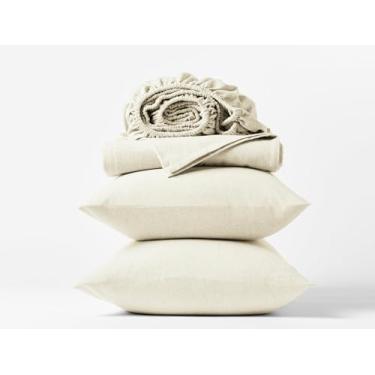 Imagem de Conjunto de lençóis de flanela orgânica Cloud Brushed