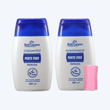 Imagem de Kit para Piolhos Shampoo e Condicionador com Pente Fino
