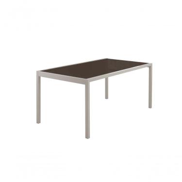 Imagem de Conjunto Mesa Atenas 160cm 6 Cadeiras Premium Gol Decor Café-champagne-bege-champagne