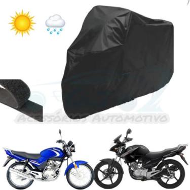 Imagem de capa d cobrir forrada impermeável todas YAMAHA/YBR - g.j acessorios au