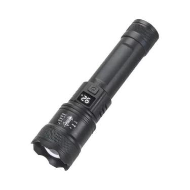 Imagem de Lanterna Tática LED De Alta Potência Recarregável Por USB Para Camping