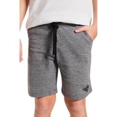Imagem de Bermuda Mini Moletinho Street Reserva Mini, Cinza mescla, 04