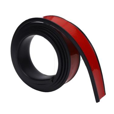 Imagem de VBESTLIFE Tira de Sobrancelha para Roda de Carro, Fibra de Carbono Anti-colisão, Texturizada Em Pvc, Para-lamas Automotivos, Guarnição Labial, para Suvs, Caminhões, Sedans (3.8 Sobrancelhas planas