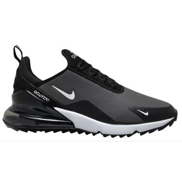 Imagem de Nike Tamanho de golfe Air Max 270, Preto/Branco/Hot Punch, 12