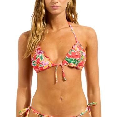 Imagem de Seafolly Top de biquíni feminino, Hothouseflowers Summer Mel, 33