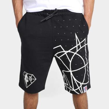 Imagem de Bermuda Moletom NBA Sketch Masculina-Masculino