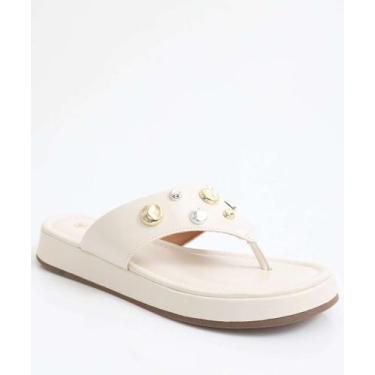 Imagem de Tamanco Feminino Via Uno Off White-97036, Off white, 36