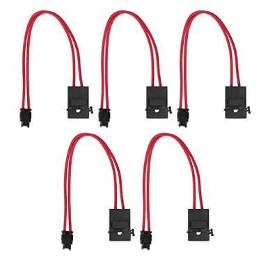 Imagem de Naroote Conector do Porta-fusível do Carro Mini Extensão de Fio Resistente Com 5 Fusíveis para Circuito Automotivo Acessórios Fáceis de Torneira, Ferramentas de Teste ATM 20A 16AWG para Veículos