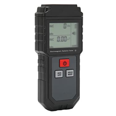 Imagem de GLOGLOW Testador de Radiação Eletromagnética, Detector LCD EMF, Medidor Digital EMF de Alta Sensibilidade, Alarme de Luz Sonora para Eletrodomésticos Domésticos, de Escritório e de Uso Externo