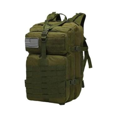 Imagem de Mochila Tática Grande De Nylon Impermeável 30L 50L Para Trekking, Pesc