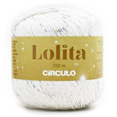 Imagem de Linha Lolita Círculo 100g, 8001 BRANCO