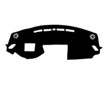 Imagem de ZVHOLBEAW Adequado para Mitsubishi Eclipse Cross 2018-2021. Capa de painel para carro, capa de painel para acessórios antiderrapantes de carro