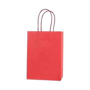 Imagem de Sacolas De Presente Coloridas De Papel Kraft, 10 Unidades, Sacolas De 