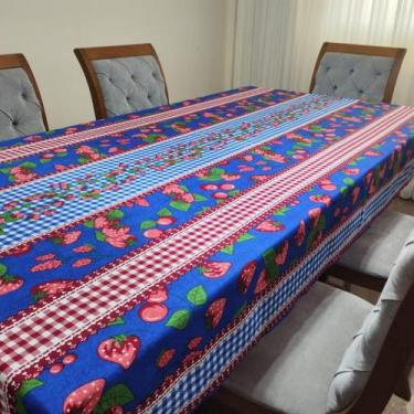Imagem de Toalha de Mesa Oxford Estampado 8 lugares 140X250 Estampa:Morango - Al