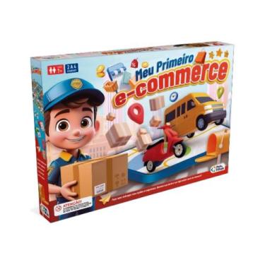 Imagem de Jogo de Tabuleiro Infantil Meu Primeiro E-commerce Pais e Filhos 7+ an