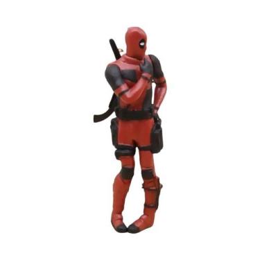 Imagem de Figura De Ação Deadpool 2 Anime Em Posição Sentada E Deitada Mini Bone