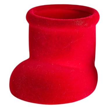 Imagem de KiBcsLic Estátua de Botas, Decoração de Ano Chinês 2026, Porta-Canetas, Lembrancinha de Festa, Escultura em para Sala de Estar, Festival da, Vermelho