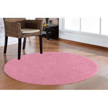 Imagem de Tapete redondo 2x2 100% antiderrapante não risca o piso pelo super mac