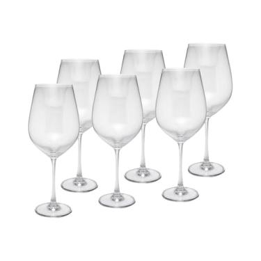 Imagem de WOLFF - Conjunto 6 Taças de Cristal Ecológico Columba 850ml para Vinho
