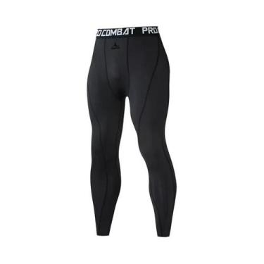 Imagem de Leggings De Compressão Para Musculação Masculina, Roupas De Treino, Ca