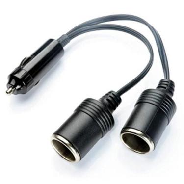Imagem de Adaptador De Energia Para Carro Com Divisor De Tomada De Isqueiro De D
