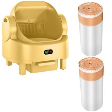 Imagem de Saco de lixo automático para caixa de areia laranja claro