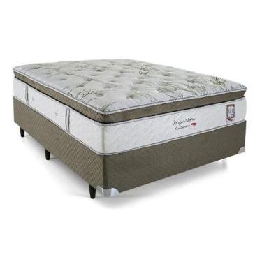 Imagem de Colchão Queen Molas Ensacadas Imperatore Eco Bamboo 158x198x34cm Pillo