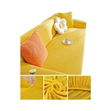 Imagem de Capa De Sofá Jacquard Elástica Para Sofás De 1, 2, 3 E 4 Lugares, Capa