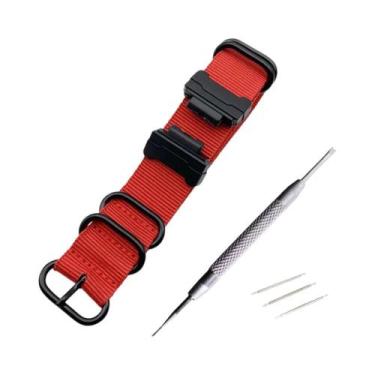 Imagem de Pulseira De Nylon De 16mm Para G-Shock DW-5600 6900 GA-110 GW-M5610 DW