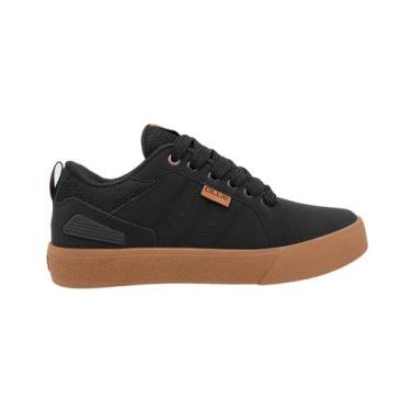 Imagem de Tenis Infantil Casual Ollie Cyclone Original Macio Leve Escolar, Preto