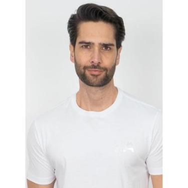 Imagem de Camiseta Aleatory Estampada Silver One Branca-Masculino