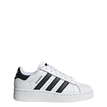 Imagem de adidas Tênis feminino Superstar XLG, Branco/Preto/Branco, 35
