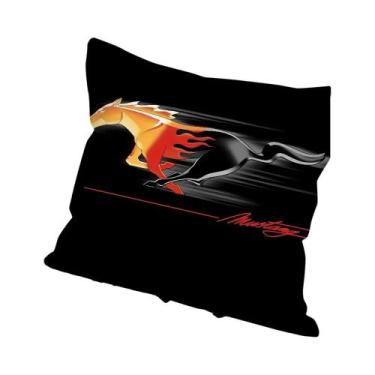 Imagem de Almofada Com Logo Do Carro Ford Mustang, Confortável Para Quarto, Sofá
