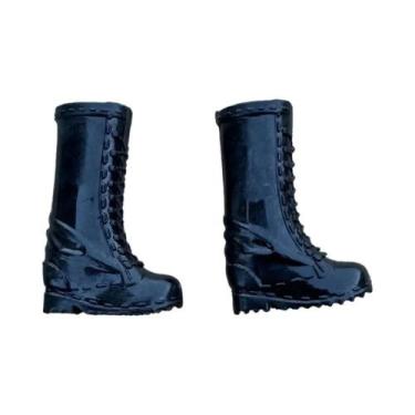 Imagem de Botas De Inverno De Salto Alto De 30cm Para Bonecas De Escala 1/6, Ace