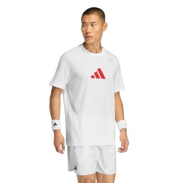 Imagem de Camiseta Adidas Tennis Category Branca-GGG
