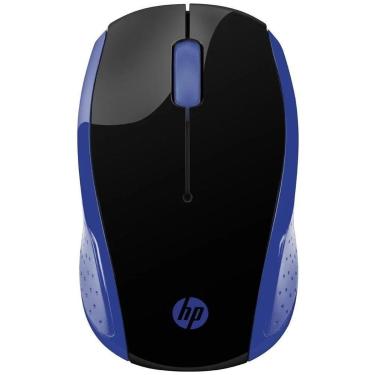 Imagem de Mouse HP Sem Fio 200 Oman Azul - 2HU85AA-Unissex