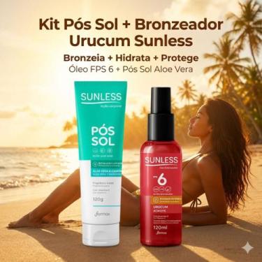 Imagem de Kit Pós Sol + Bronzeador Urucum Sunless